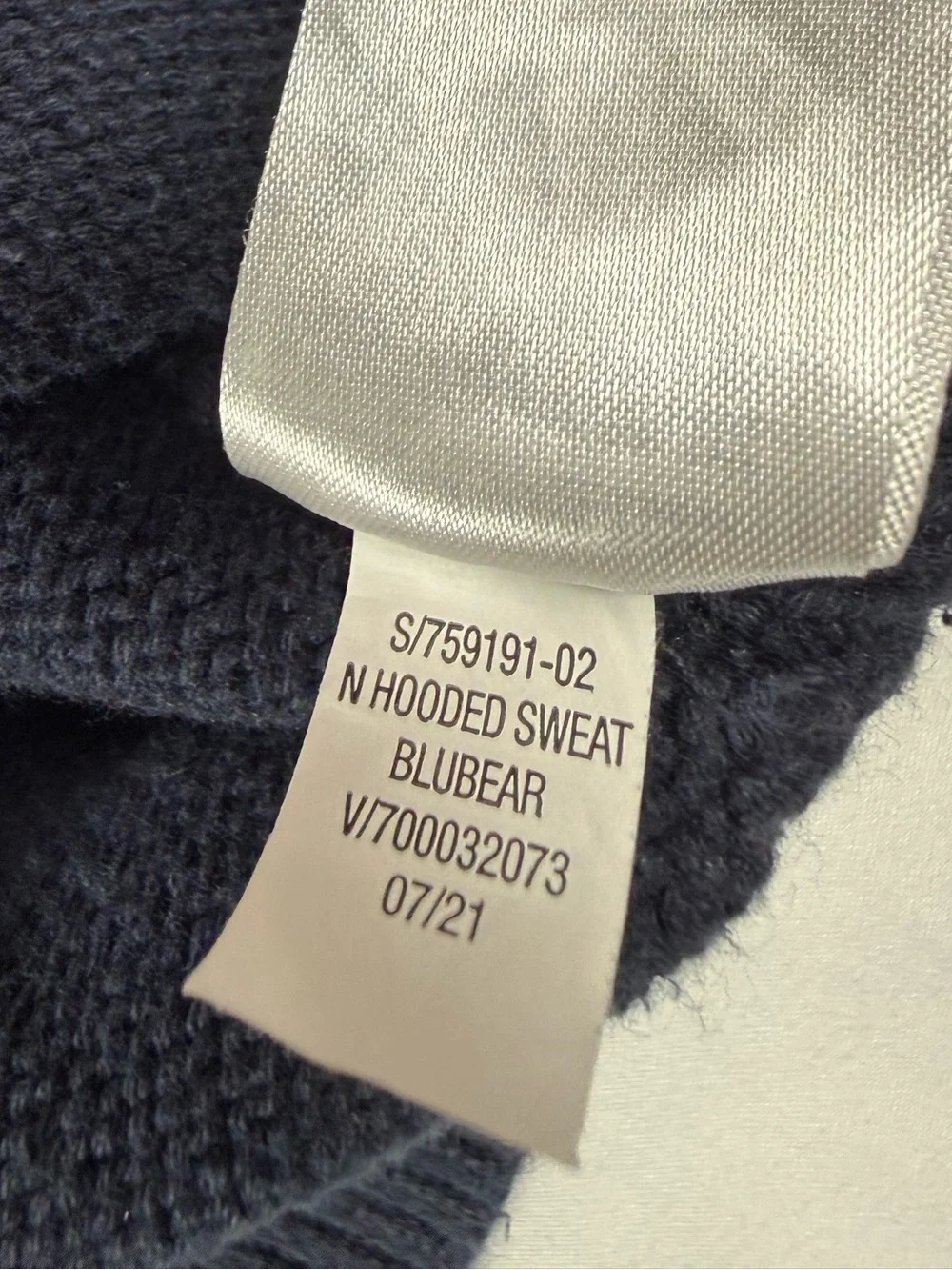 OLD NAVY Boys Hooded Fair Isle Bear Sweater L 10-12 Preppy Cabin Mountain Winter